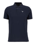 Barbour Polo Tartan Pique Uomo MML0012 New Navy - Blu