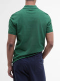 Barbour Polo Tartan Pique Uomo MML0012 Racing Green - Verde