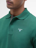 Barbour Polo Tartan Pique Uomo MML0012 Racing Green - Verde