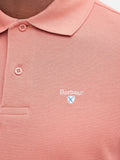 Barbour Polo Tartan Pique Uomo MML0012 Pink Clay - Rosa
