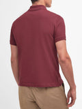 Barbour Polo Tartan Pique Uomo MML0012 Ruby - Bordeaux