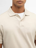 Barbour Polo Hylton Uomo MML1445 Mist/dress - Avorio