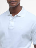 Barbour Polo Hylton Uomo MML1445 White - Bianco