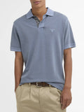 Barbour Polo Washed Tartan Uomo MML1535 - Blu