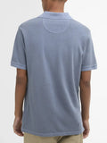 Barbour Polo Washed Tartan Uomo MML1535 - Blu