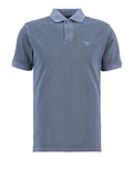 Barbour Polo Washed Tartan Uomo MML1535 - Blu