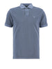 barbour polo washed tartan uomo mml1535 blu 162240557