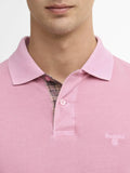 Barbour Polo Washed Tartan Uomo MML1535 Washed Pink - Rosa
