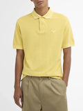 Barbour Polo Washed Tartan Uomo MML1535 Washed Yellow - Giallo
