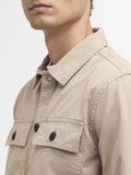 Barbour Camicia Casual Arlo Overshirt Uomo MOS0390 Coriander - Beige