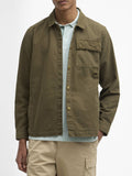 Barbour Giubbino Declan Patch Overshirt Uomo MOS0477 Ivy Green - Verde