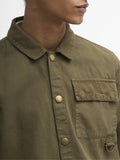 Barbour Giubbino Declan Patch Overshirt Uomo MOS0477 Ivy Green - Verde