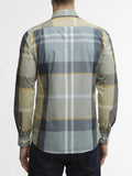 Barbour Camicia Casual Harris Uomo MSH5071 Highland Lake Tartan - Blu