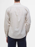 Barbour Camicia Casual Nelson Uomo MSH5090 Stone - Avorio