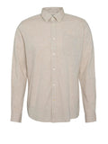 Barbour Camicia Casual Nelson Uomo MSH5090 Stone - Avorio