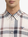 Barbour Camicia Casual Kidd Uomo MSH5295 Whisper White/classic - Avorio