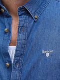 Barbour Camicia Jeans Chambray Crest Uomo MSH5588 - Denim