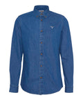 Barbour Camicia Jeans Chambray Crest Uomo MSH5588 - Denim