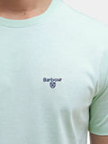 Barbour T-shirt Essential Sports Uomo MTS0331 Dusty Mint - Verde