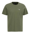 Barbour T-shirt Essential Sports Uomo MTS0331 Burnt Olive - Verde