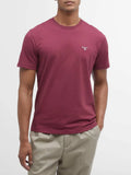 Barbour T-shirt Essential Sports Uomo MTS0331 Ruby - Bordeaux