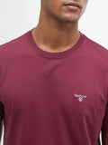 Barbour T-shirt Essential Sports Uomo MTS0331 Ruby - Bordeaux
