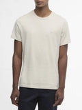 Barbour T-shirt Tartan Sports Uomo MTS0670 Mist - Bianco