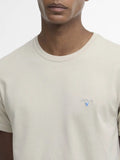 Barbour T-shirt Tartan Sports Uomo MTS0670 Mist - Bianco
