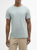Barbour T-shirt Tartan Sports Uomo MTS0670 Slate - Celeste