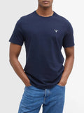 Barbour T-shirt Tartan Sports Uomo MTS0670 New Navy - Blu
