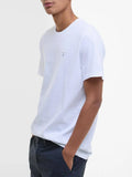Barbour T-shirt Tartan Sports Uomo MTS0670 White - Bianco