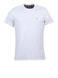 Barbour T-shirt Tartan Sports Uomo MTS0670 White - Bianco