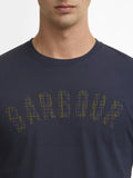 Barbour T-shirt Berwick Tartan Uomo MTS1562 Navy - Blu
