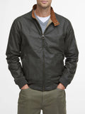 Barbour Giubbino Royston Wax Uomo MWX1350 Archive Olive - Verde