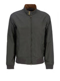 Barbour Giubbino Royston Wax Uomo MWX1350 Archive Olive - Verde