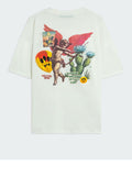 Barrow T-shirt Unisex S6BWUATH032 Cocco/coconut - Avorio