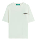 Barrow T-shirt Unisex S6BWUATH076 Cocco/coconut - Avorio