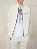 Blauer Felpa Zip Raynor Uomo 26SBLUF01032-007441 - Bianco