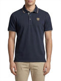 Blauer Polo Damon Uomo 26SBLUT02288-007479 - Blu