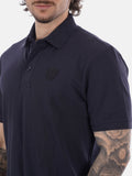 Blauer Polo Albans Uomo 26SBLUT02298-007440 - Blu