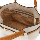 CafèNoir Borsa Shopper Donna C3YA1005 Panna/cuoio - Avorio