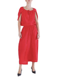 CafèNoir Vestito Longuette Donna C7JA0277 - Rosso