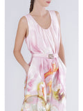 CafèNoir Vestito Longuette Donna C7JA0289 - Rosa