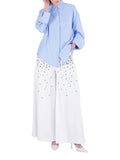 CafèNoir Camicia Casual Donna C7JC0230 - Celeste