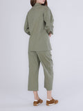 CafèNoir Camicia Casual Donna C7JC0236 Militare - Verde