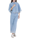 CafèNoir Camicia Jeans Donna C7JC0237 - Denim