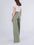 CafèNoir Jeans Wide Donna C7JJ0189 Militare - Verde