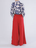 CafèNoir Pantalone Palazzo Donna C7JP0307 - Rosso