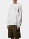 Carhartt Felpa Unisex I025475 Ash Heather - Grigio