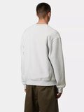 Carhartt Felpa Unisex I025475 Ash Heather - Grigio